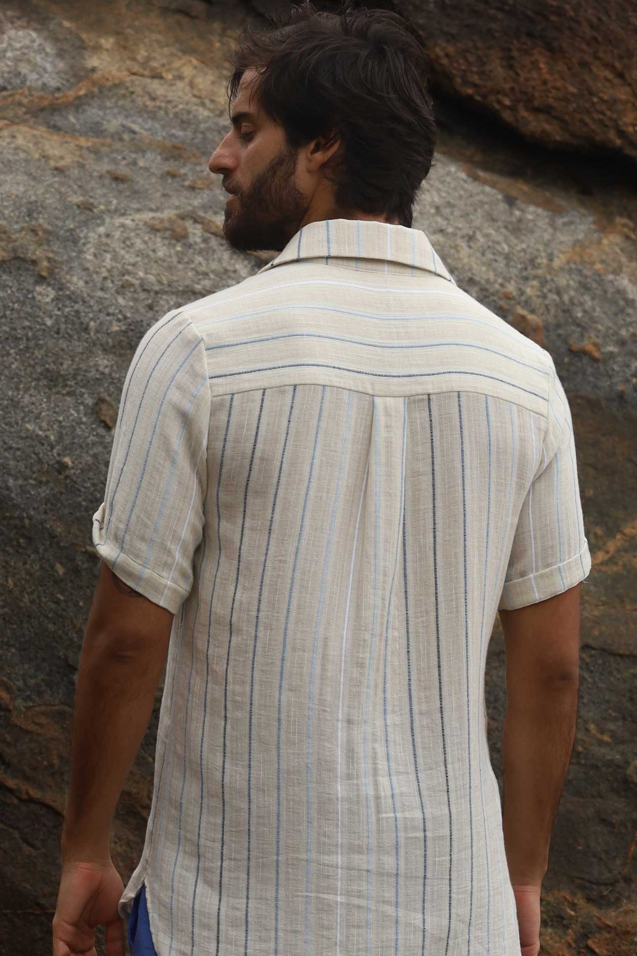 Camisa Agênera Algodão Orgânico Naturalmente Colorido PITAIA RIO + CORONA - Imagem 6