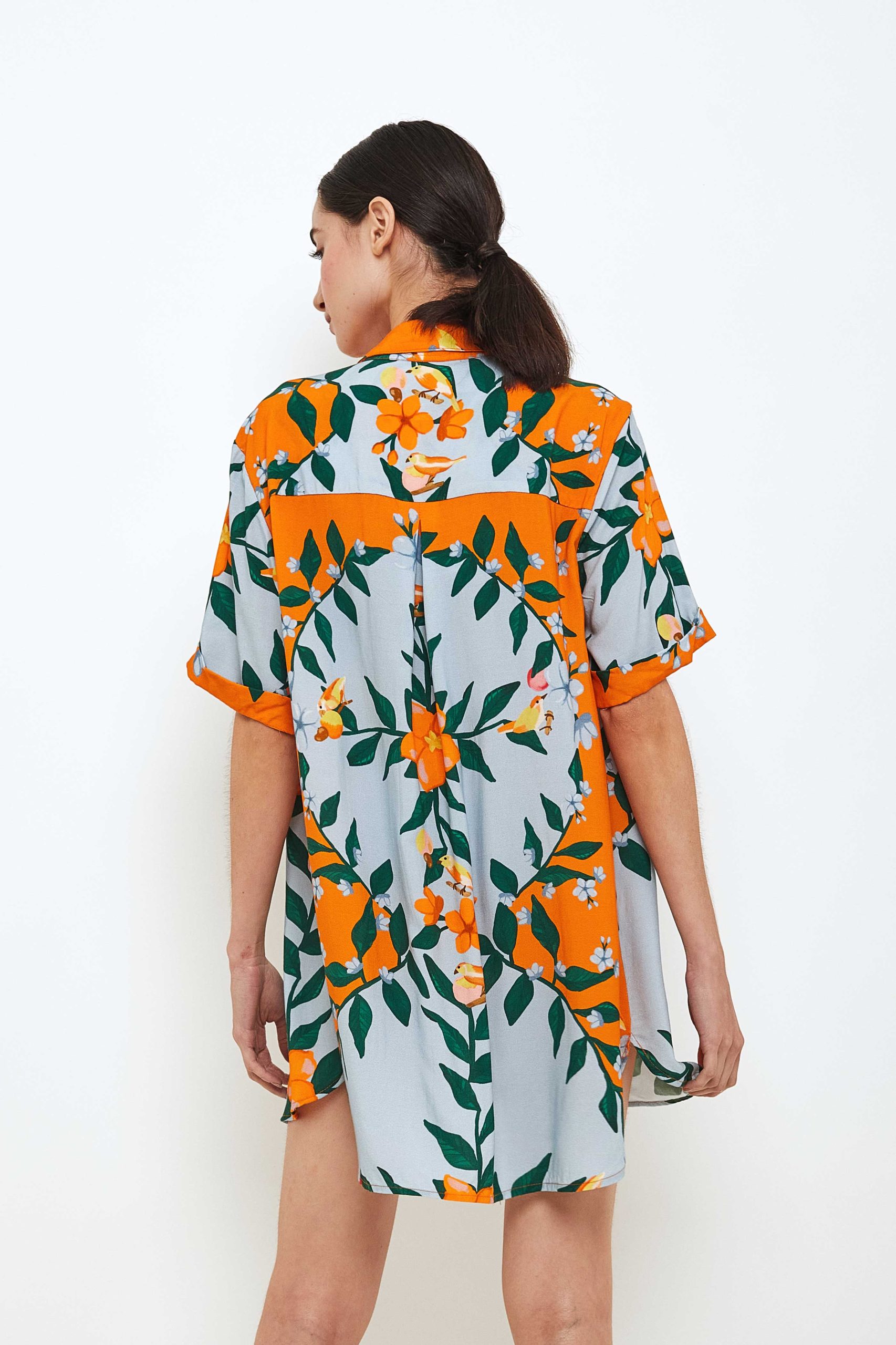 Camisa Agênera Passáros - Imagem 2