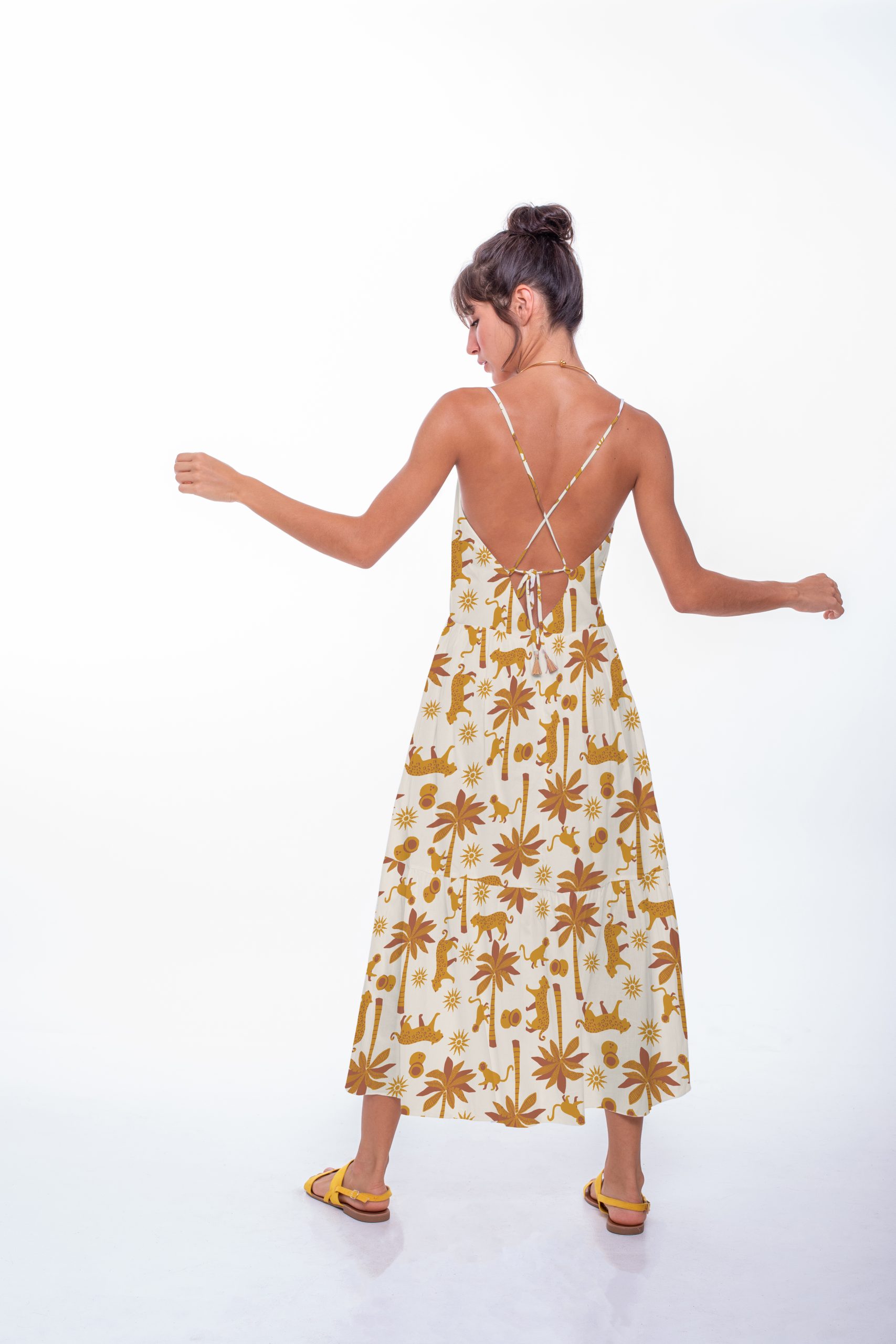 Vestido Camadas Floresta - Imagem 2